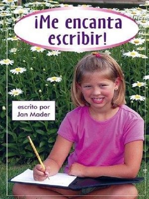 cover image of ¡Me encanta escribir!